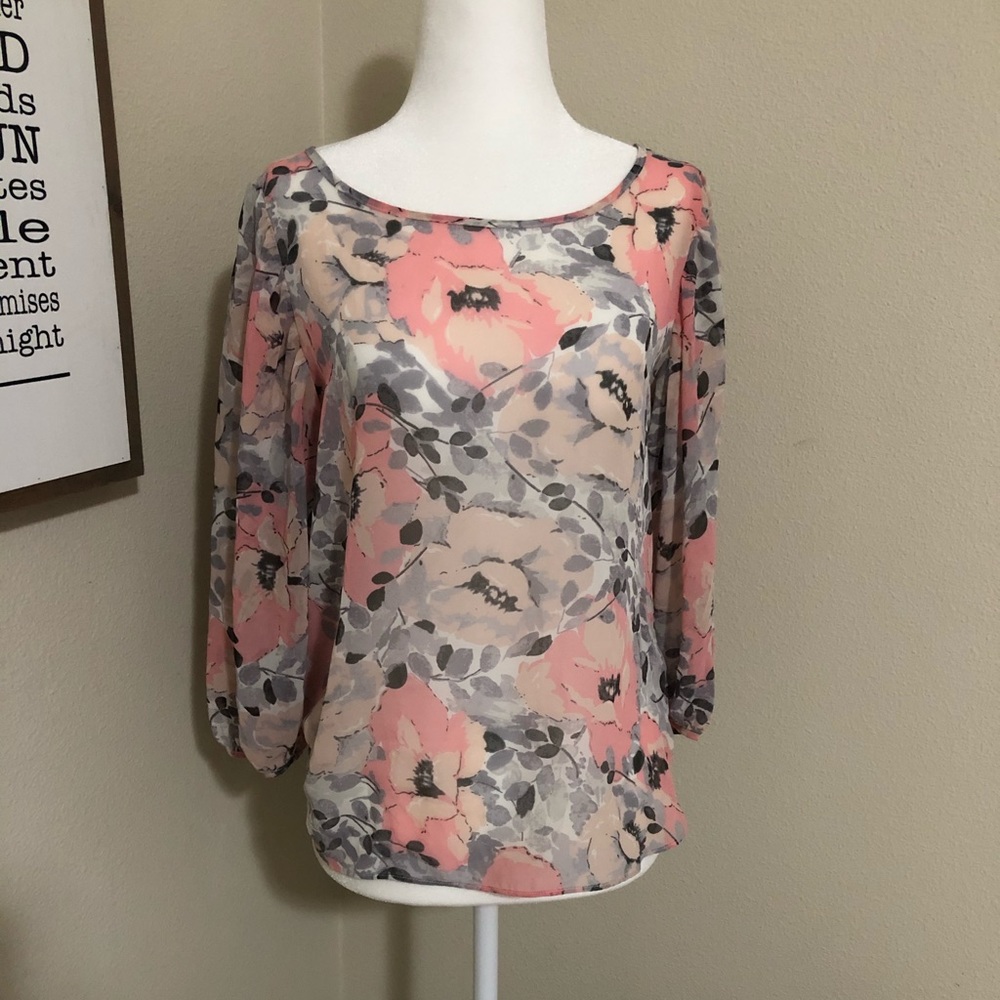 Sheer Lauren Conrad Blouse